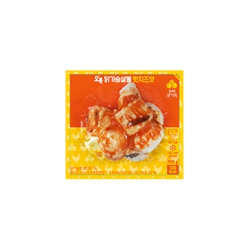 오쿡 닭가슴살볼 핫치즈맛 성분 분석