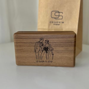 [각인+무료배송]🌿우드 보석함🌿, 온새김