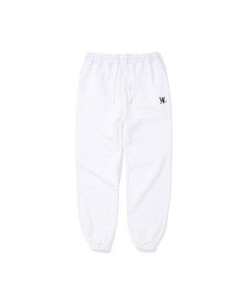 XS Signature jogger pants - WHITE pt_21ss_008wh