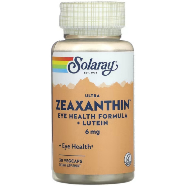 솔라레이 제아잔틴 <b>Zeaxanthin</b> 6mg 30정