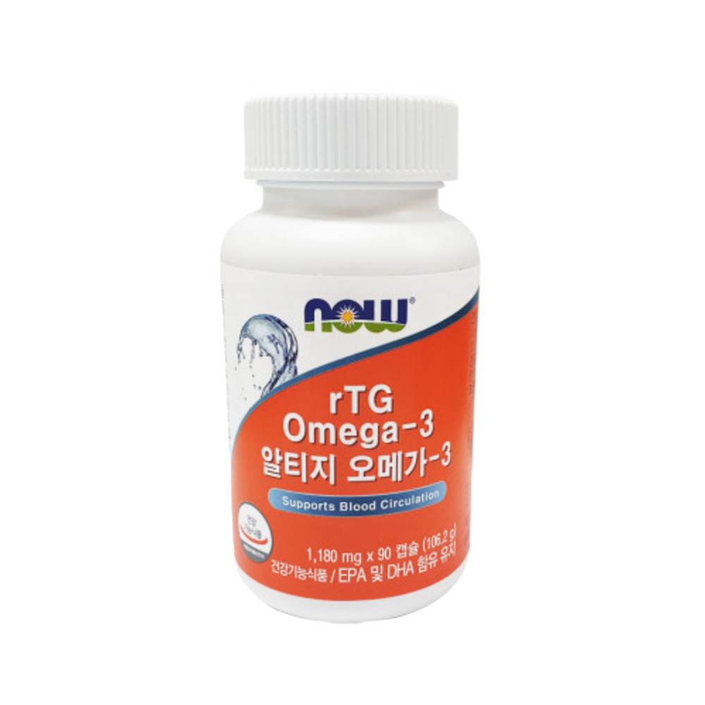<b>나우푸드</b> <b>나우푸드</b> 알티지 <b>오메가3</b> 1180mg x 90캡슐