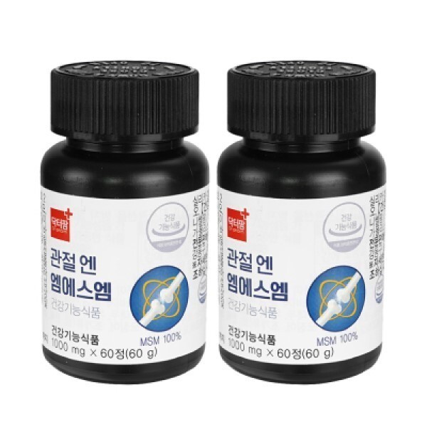 닥터팜 관절엔 엠에스엠 식이유황 1000mg X 120정(2통/2개월)