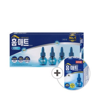 헨켈 홈매트 리퀴드 리필 45일x5개 (45일x4개+45일증정)