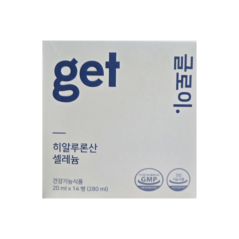 <b>바이너랩</b> 겟글로이 <b>히알루론산</b> 셀레늄 20ml x 14병 (2주분)  280ml  14개