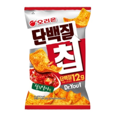 단백질칩 칠리살사맛 제품 이미지