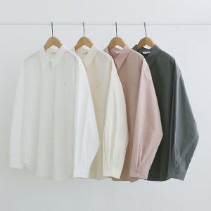 무료배송🌈[RR]셀리 고밀도 자수 셔츠[코튼 셔츠,코튼100,루즈핏,긴팔 셔츠,베이직 셔츠,화이트 셔츠]