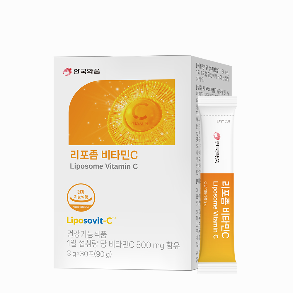 안국약품 리포좀 비타민C 3g x 30포, 4개