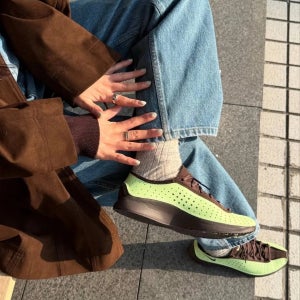 나이키 W 에어 슈퍼 플라이 랩 그린 앤 바로크 브라운 스니커즈