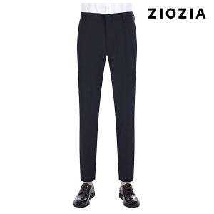 [지오지아] 쿨맥스 스트레치 솔리드 네이비 정장팬츠 (AAD2SP1301_DNV)