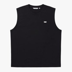 골스튜디오 에어드라이 슬리브리스 블랙