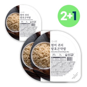 [2+1 기획] 드시온 현미 귀리 발효곤약밥
