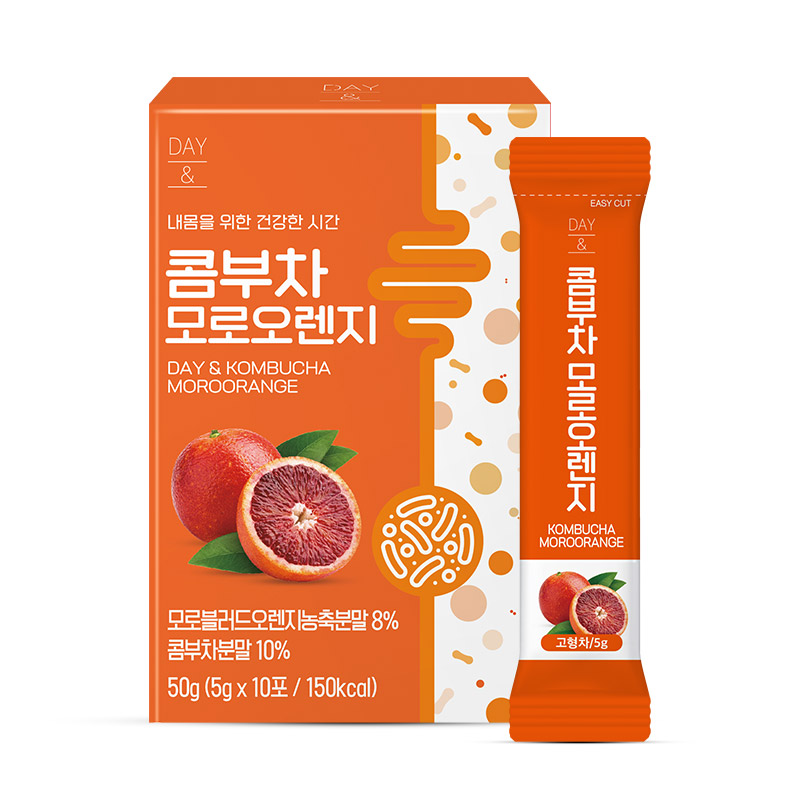 참앤들황토농원 데이앤 콤부차 모로오렌지