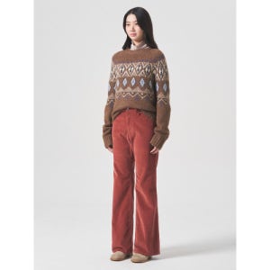 [에잇세컨즈] 코듀로이 부츠컷 팬츠  오렌지 164Y21FPA8