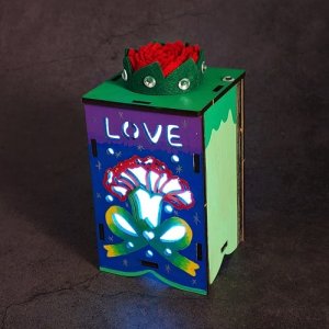 [만들기] DIY 카네이션 LED 무드등