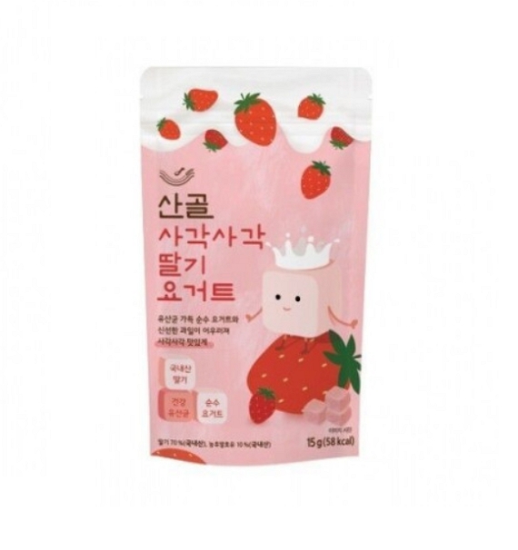 산골 사각사각 딸기 요거트 성분 분석