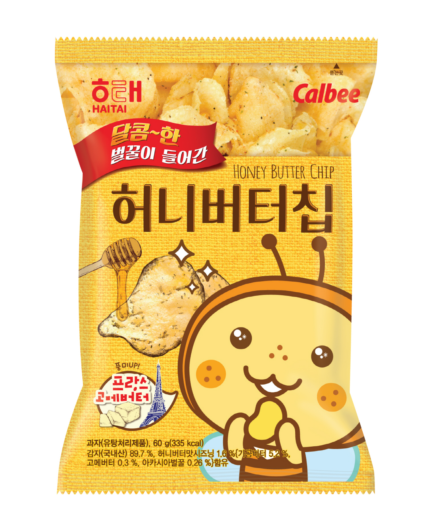 해태 허니버터칩 60g 10개 (10,200원) (무료)