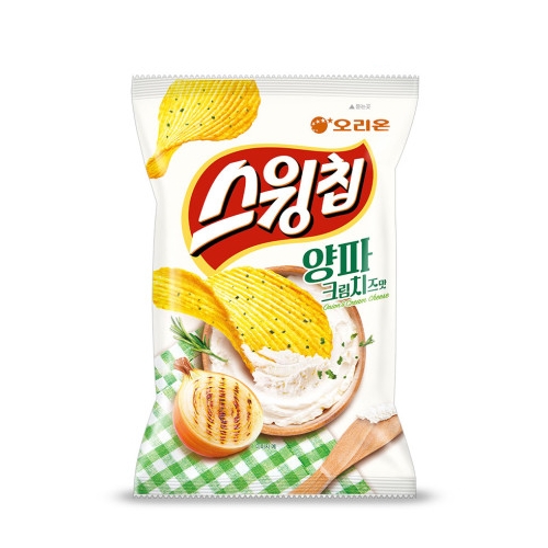 스윙칩 양파크림치즈맛 제품 이미지