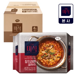 더미식 장인라면 얼큰한맛 116g 32개