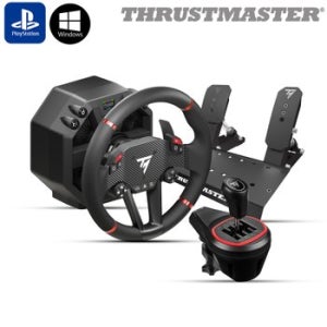 T598 DD 레이싱 휠 + TH8S 쉬프터 패키지 (PS5,PC용) SSG