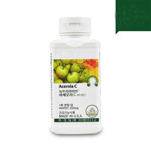 뉴트리라이트 AMWAY  아세로라C(300정)/비타민 C제공/항산화 작용
