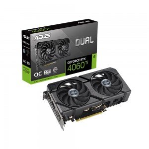 ASUS DUAL 지포스 RTX 4060 Ti O8G EVO OC D6 8GB 대원씨티에스