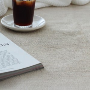 쿨 써머나잇 인견 퀼팅 패드 - 내추럴