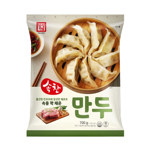 엄지식품 한성기업 속찬 만두