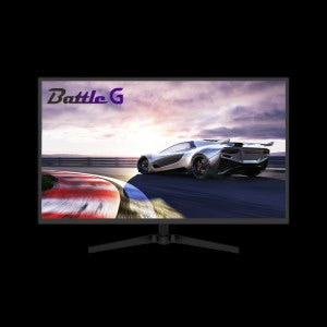 제이씨현 BattleG BG32CK 유케어 240 게이밍 강화유리 무결점