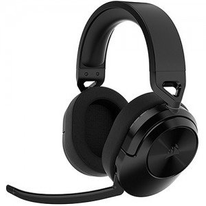 CORSAIR HS55 무선 블루투스 게이밍 헤드셋 (블랙, 정품)