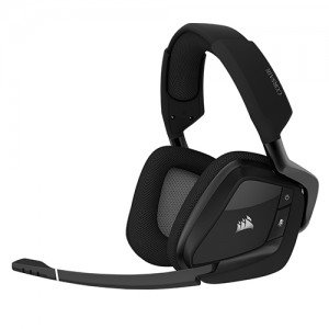 CORSAIR VOID RGB ELITE 무선 게이밍 헤드셋 (카본 블랙, 정품)