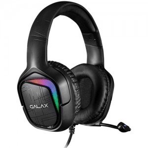 갤럭시 갤라즈 GALAX EX-03 가상 7.1채널 RGB 게이밍 헤드셋 (블랙)