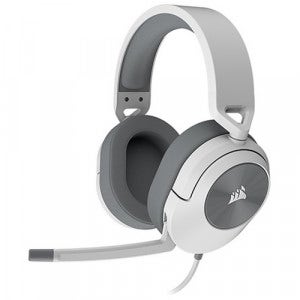 CORSAIR HS55 STEREO 게이밍 헤드셋 (화이트, 정품)