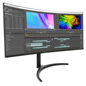 비트엠 Newsync U400QW 5K 커브드 HDR 무결점