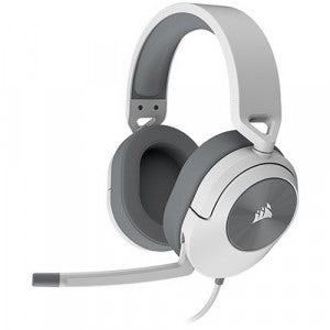 CORSAIR HS55 SURROUND 7.1채널 게이밍 헤드셋 (화이트, 정품)