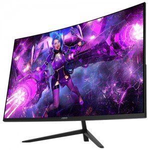 앱코 AVC27F165D 커브드 프레임리스 FHD 165 HDR 프리싱크 게이밍 무결점