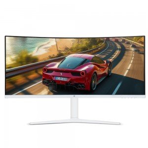 픽셀아트 PIXELART PAQ3410W 화이트 커브드 멀티스탠드 WQHD 100
