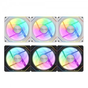 darkFlash Gauss G24R 마그네틱 ARGB 리버스 (3팩, 블랙)