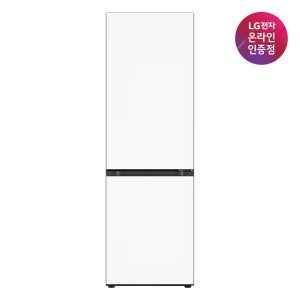 LG전자 LG 모던엣지 냉장고 오브제컬렉션 Q343MHHF33 344L 상냉장 화이트
