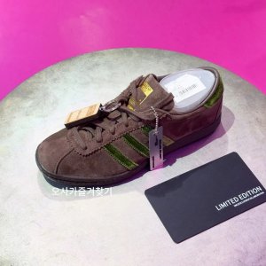 아디다스 토바코 아트모스 별주 넨린 브라운 그린 스니커즈