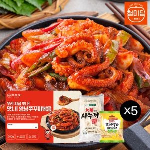 [롯데백화점]  [청미담] 청미담 맛나 SET (300g x 5개 + 우동사리 5개 + 슈레드치즈 5개) LE1218497244