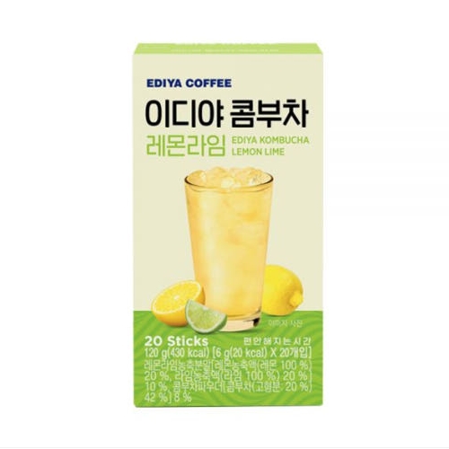 콤부차 레몬라임