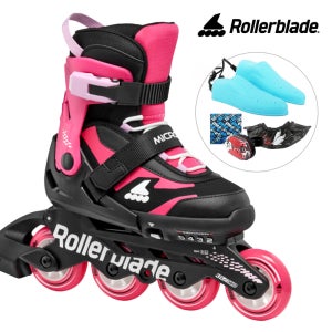 롤러블레이드 아동 인라인스케이트 마이크로블레이드 핑크 유아 어린이 신발항균건조기 휠커버
