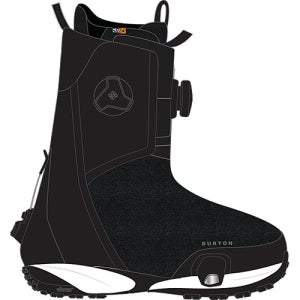 버튼 남성용 웨이브레인지 엑스 스텝온 부츠 와이드 25/26 BURTON WAVERANGE X STEP ON BOOTS WIDE - BLACK