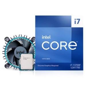 정품 인텔 랩터레이크 코어13세대 i7 13700F CPU