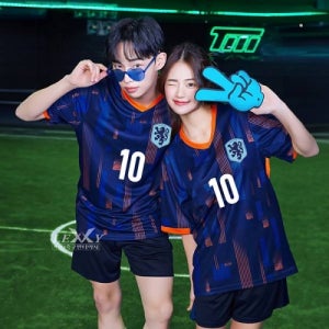 네덜란드 어웨이 축구복 유니폼 반티 체육대회 운동회 체전 축제 응원 단체복 학급 빅사이즈 548B