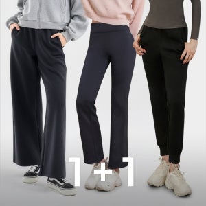 밴딩바지 히트 업 융기모 팬츠 면바지 3종 1+1 반바지