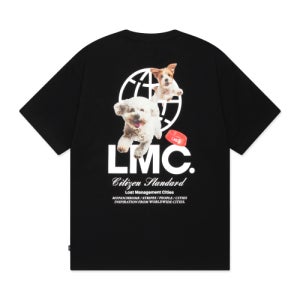 [엘엠씨] FLYING PUPPY TEE black 0LM45STS201BLK
