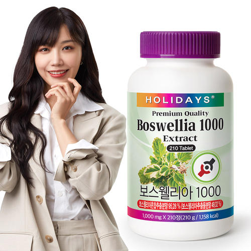 <b>홀리데이즈</b> 대용량 <b>보스웰리아</b>1000 210정 1병