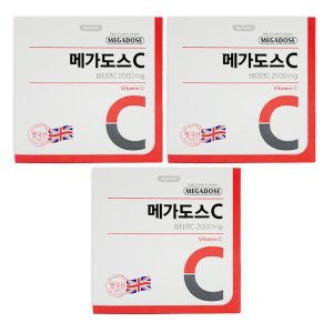 고려은단 고려은단 메가도스C 비타민C 2000 2g x 100포 3박스