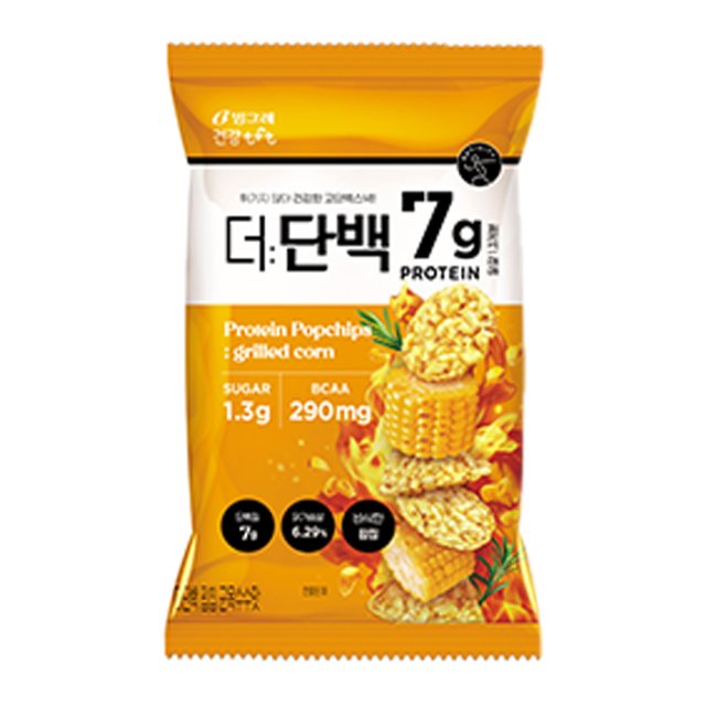 더단백 팝칩 군옥수수 제품 이미지